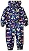 Joules Baby-Boys Splash Snowsuit, Blue (Diggers), 12-18 Months