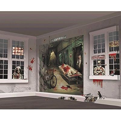 Générique Kit de décoration murale Halloween - Taille Unique