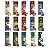 Für Ihre Cafissimo Maschine Tchibo Cafissimo Collection Sorten Mix 150 Kapseln, Probier Box - Kaffee, Espresso, Caffè Crema, Tee