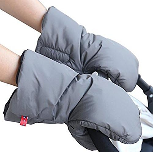 Baby Carriage Hand Cover- Pushchair Gloves -Waterproof Anti-freeze Windproof warmth Extra Thick Warm Winter Stroller Accessories