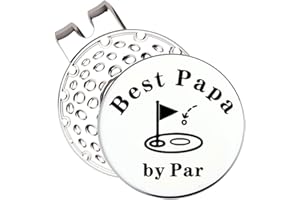 Guqqeuc Golf for Mum Dad Husband Son Boss Golf Ball Marker Gift for Women Men Xmas Gifts for Mummy Daddy Boss