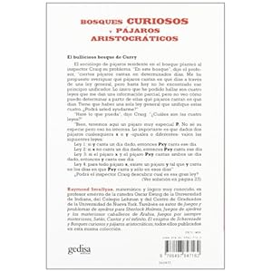 Bosques curiosos y pájaros aristocráticos (Juegos (gedisa))