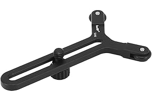 Haoge TJ-Y2 Y-Halterung mit Doppelrädern für Ronin-S Ronin-SC Ronin SC S Objektivträgersystem passend für ausgewählte Haoge-Platten