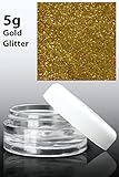 Cosmetic Grade Glitter (5g) - Gold