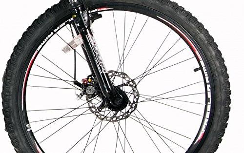 Rocker Axle 1.0 26 Zoll Mountainbike Schwarz/Rot (2017) - 5
