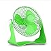Produktbild USB Desktop Fan Wiederaufladbare Mini Tisch Fan Cooling Tragbar Fan Klein Low Noise Powered für Home Office Studenten