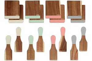 Livoo - Set di accessori per raclette MEN427-8 spatole, 8 tavolette