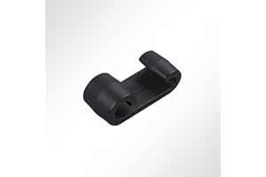 ‎LYSEL LYSEL® Plastic Expander Double Hooks (W x L) 20 x 50 mm in Black (Pack of 10)