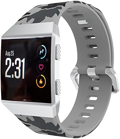 Tabcover for Fitbit Ionic band,New Replacement Soft Silicone Sport Replacement Strap Band for Fitbit Ionic Smart Watch