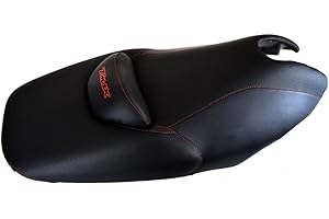MOTO DISCOVERY Housse de Selle pour Yamaha T-Max 500 '01-'07 Rouge