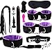 Produktbild Sayla Sexy Spielzeug für Damen Plüschanzug Peitsche Maske Handschellen Vibrator Bundled Bindung Sexy Toy Set SM Game Kit