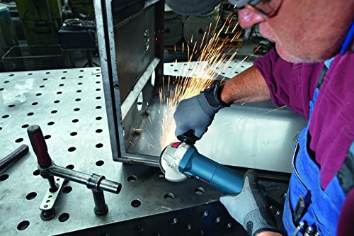 Bosch Professional Winkelschleifer GWS 1000, 125 mm Scheiben-Durchmesser, 1000 W, Wiederanlaufschutz in Karton, 1 Stück, 0601828800 - 5