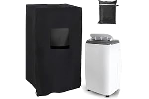 Portable Air Conditioner Cover UCARE Waterproof Portable AC Unit Cover 420D Oxford Dust-proof Windproof Mobile Air Conditioner Protection Cover for Outdoor Indoor