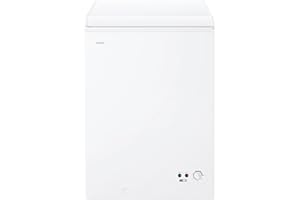 Candy Artico, CCHH 100E, Congelatore a pozzetto, Libera Installazione, 97 Litri, 39/C dB, Funzione Artico, Connesso, Bianco, AxLxP 84,5x54,5x49 cm [Classe di efficienza energetica E]