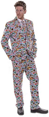 Comic Strip Retro Stag Suit (52" - 54" Chest)