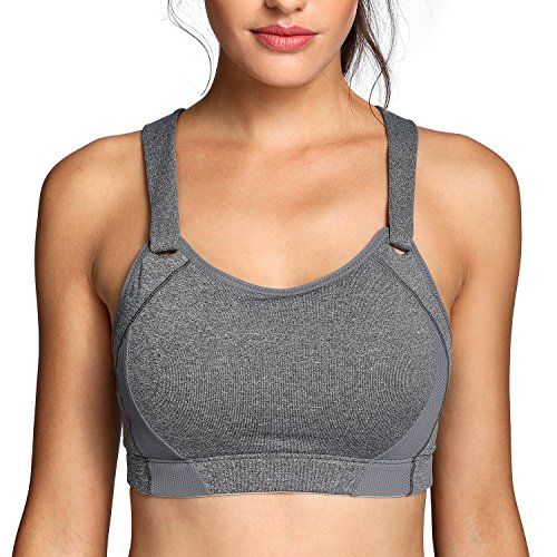 SYROKAN Damen Ultimate Run Sport BH - Ringerrücken,Mit Einlagen,Ohne Bügel TOP