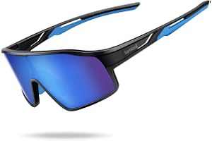 Lamicall Kids Polarized Cycling Sunglasses for Boys Girls - [22g TR90 Ultra-Light] UV400 Protection Children’s Sunglasses, Sp