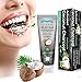 Produktbild Aktivkohle Zahnpasta, Zahnpasta Aktivkohle, Whitening Toothpaste, Whitening Zahnpasta, Charcoal Toothpaste - Fluoridfreie Zahncreme - Kokosnuss Zahnpasta - Minze Geschmack