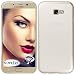Produktbild mtb more energy® Schutz-Hülle Milky für Samsung Galaxy A7 2017 (SM-A720, 5.7'') | weiß/transparent | flexibel | TPU Case Schutz Hülle Tasche