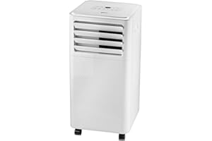 Igenix IG9909 9000 BTU 3-in-1 Portable Air Conditioner with Cooling, Fan & Dehumidifier Function, 24 Hour Timer, Remote Control & Window Venting Kit Included