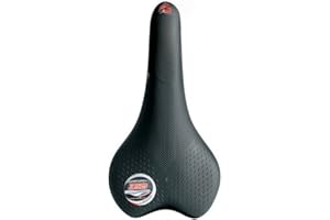 Selle Bassano Unisex-Adult Comfort Sattel, schwarz, M