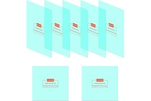 YESWELDER 5PCS Large Viewing Screen Outer Replacement Lens and 2Pcs Inner Replacement Lens for LYG-M800H Welding Mask