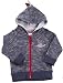 Boys Dinosaur Hoodie Great Detailed Design Blue or Brown for 3-6m up to 18-24m