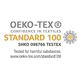 Bedecor® Matratzenschoner Wasserdicht Wasserundurchlässige Matratzenauflage Baumwolle 140×200 cm Original OEKO-TEX® - 6