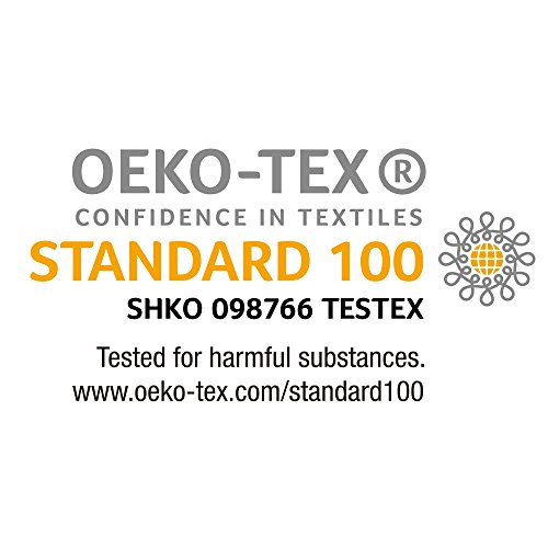 Bedecor® Matratzenschoner Wasserdicht Wasserundurchlässige Matratzenauflage Bamboo & Baumwolle 90×200 cm Original OEKO-TEX® - 7