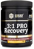 Recovery premium con relación 3:1 de carbohidratos y proteínas además de 1 gr de glutamina extra.