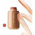Pocket Blush Stick, 3-In-1 Buildable Natural Matte Blush Stick for Cheeks, Eyes, and Lips, Hydrating Formula, Non-Greasy, All Day Wear, Easy Application. 0.18 Ounce (04#Freckle)
