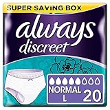 Always Discreet for Sensitive Bladder Pants Large 10ct X 2