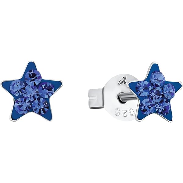 Amor Ohrstecker 925 Sterling Silber – Mit Zirkonia, 1,1 Cm, In Geschenkbox