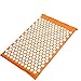 Produktbild JKPA Selbstmassagegerät Kissen Akupressurmatte Stress Schmerzen Akupunktur Massagekissen Spike Yoga Matte 68 * 42 cm (Color : C)