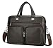 Produktbild Asge Herren Ledertasche Vintage Handtasche Umhängetasche Leder Aktentasche Classic Messenger Bag a4 Arbeitstasche Männer Businesstasche Laptoptasche 15.6 Zoll