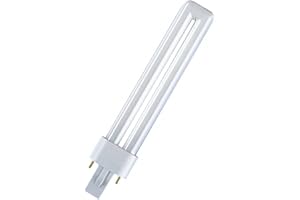 OSRAM Dulux Lampe fluorescente S 827 G23 11 W Blanc chaud