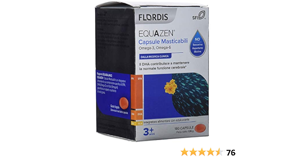 Equazen 180 capsule masticabili : Amazon.it: Salute e cura della persona