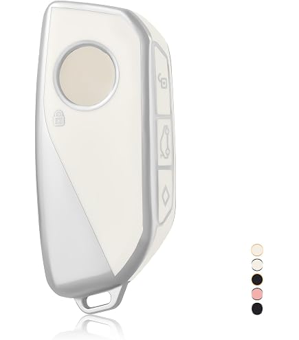 Coque En Silicone Transparente Pour Clé BMW - Compatible X5 G05, X7, IX, Série 7, Etc. (4 Boutons)