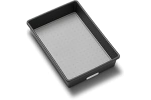 Madesmart Small Storage Tray, Granite, 9.75" x 6.75"