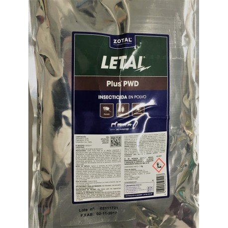 Letal Plus. Insecticida microgránulo. bolsa 1 kg