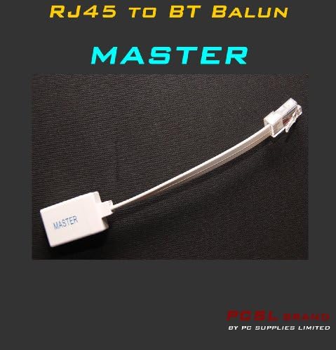 PC Supplies LimitedPCSL Brand - RJ45 to BT Balun/Mod-Tap Telephone Adaptor Convertor - FULL Master/PSTN Version