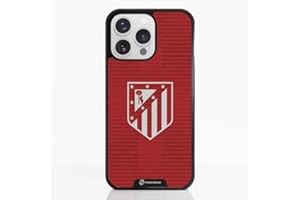 PHONECASES3D - Funda Móvil para Apple iPhone 15 Pro MAX Oficial de Atletico Madrid - Europe&World TPU Protector