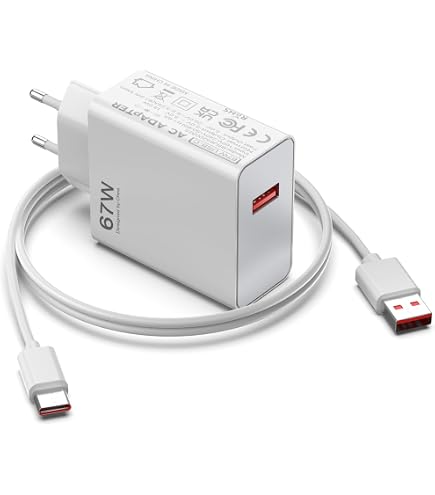 67W USB C Ladegerät Für Xiaomi - Schnellladegerät Mit 2m Kabel