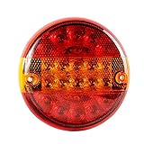 ☄ Calidad Duradera -- La lámpara de freno del camión está hecha de material plástico de alta calidad y resistente lente UV PC, difícil de romper, buena en impermeabilidad y resistente a los golpes.