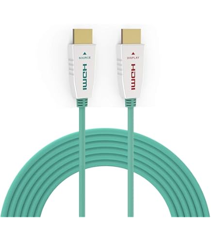 CINEVERSUM HDMI IN FIBRA OTTICA 18 Gbps 4K ULTRA VELOCE PER GRANDI Distanze 5mt