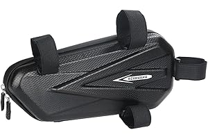 Gutriff Borsa Portaoggetti Laterale da Moto in PVC, Borsa a Lato SINISTRA per Moto, Ciclismo e Sport