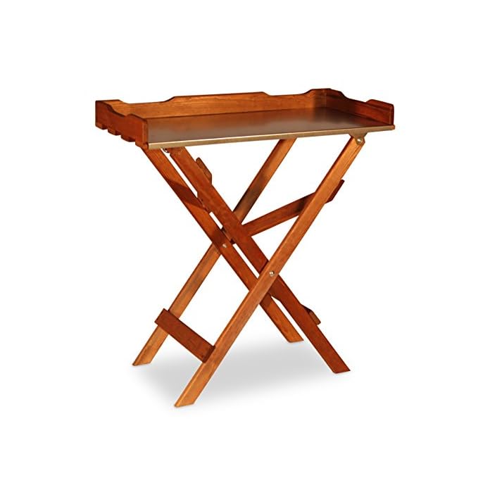 Pflanztisch Beistelltisch Aus Holz Zinkplatte Braun B78 X T39 X H82 Cm