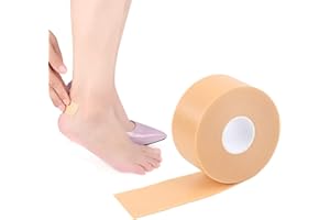 FODATTM Moleskin roll multiuso cura dei piedi antiscivolo adesivo blister Pads adesivo impermeabile con tacco nastro di schiuma imbottitura della scarpa solette inserto adesivo per la prevenzione guarigione