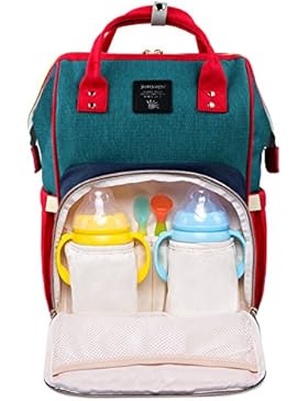 Baby Wickeltasche Wickelrucksäcke,Gintenco Multifunktional Wickeltasche Reise Rucksack für Reisen und Kinderwagen...