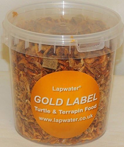 Turtle & Terrapin Food Superior Shrimp Mix High in Protein 1 Litre Tub
